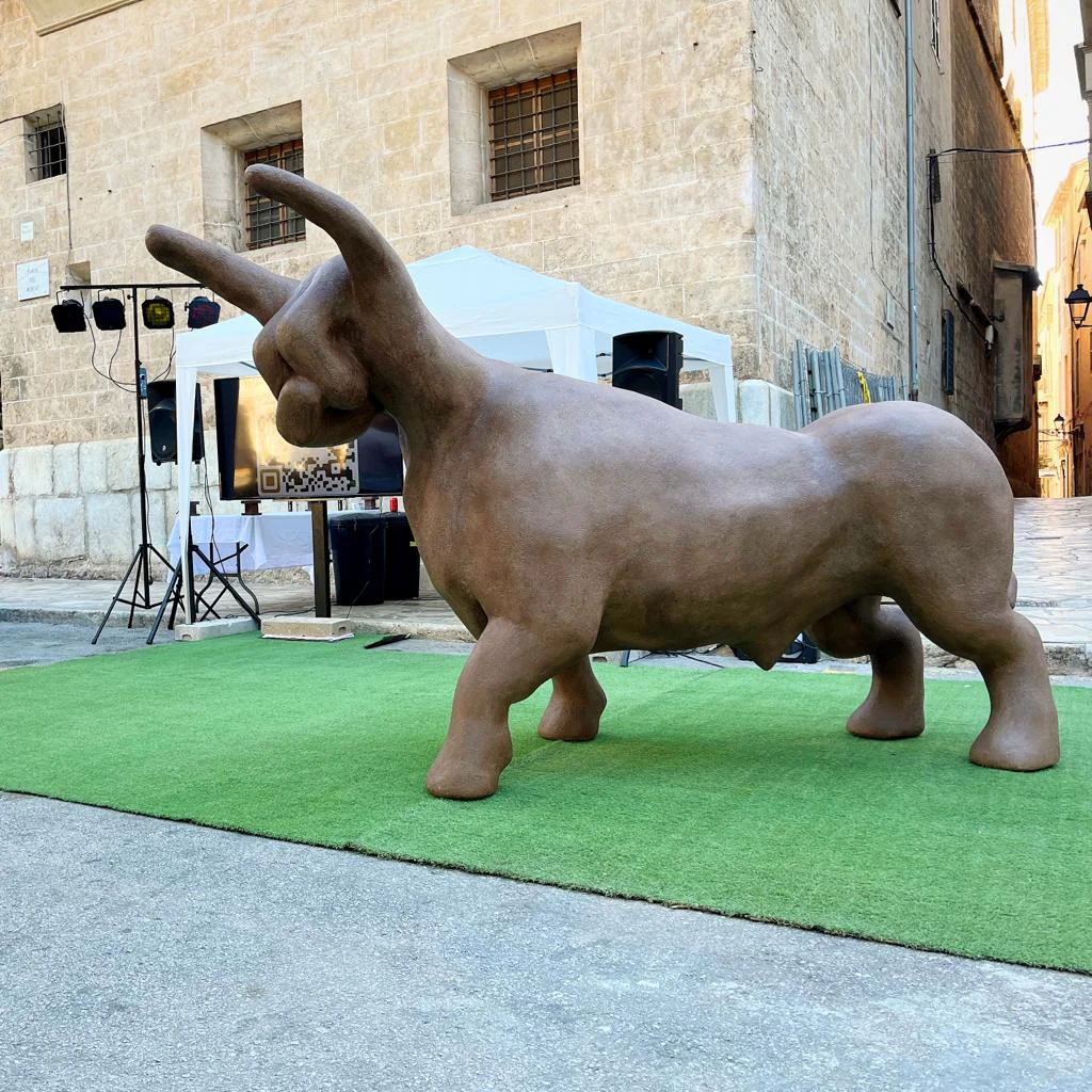 Manotauro gigante, La Nit de l'Art 2023 Manotauro gigante, La Nit de l'Art 2023