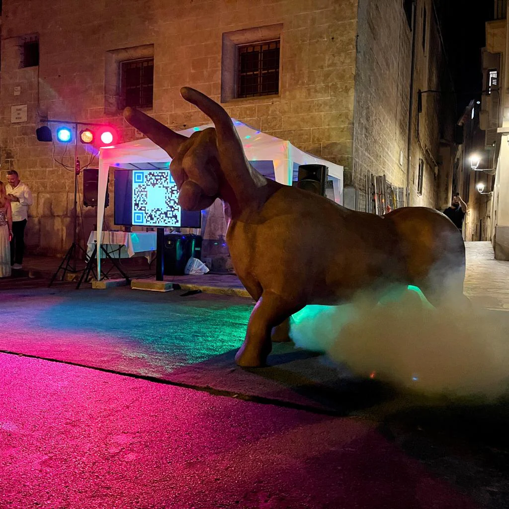 Manotauro gigante, la Nit de l'Art 2023 Mallorca Manotauro gigante, la Nit de l'Art 2023 Mallorca