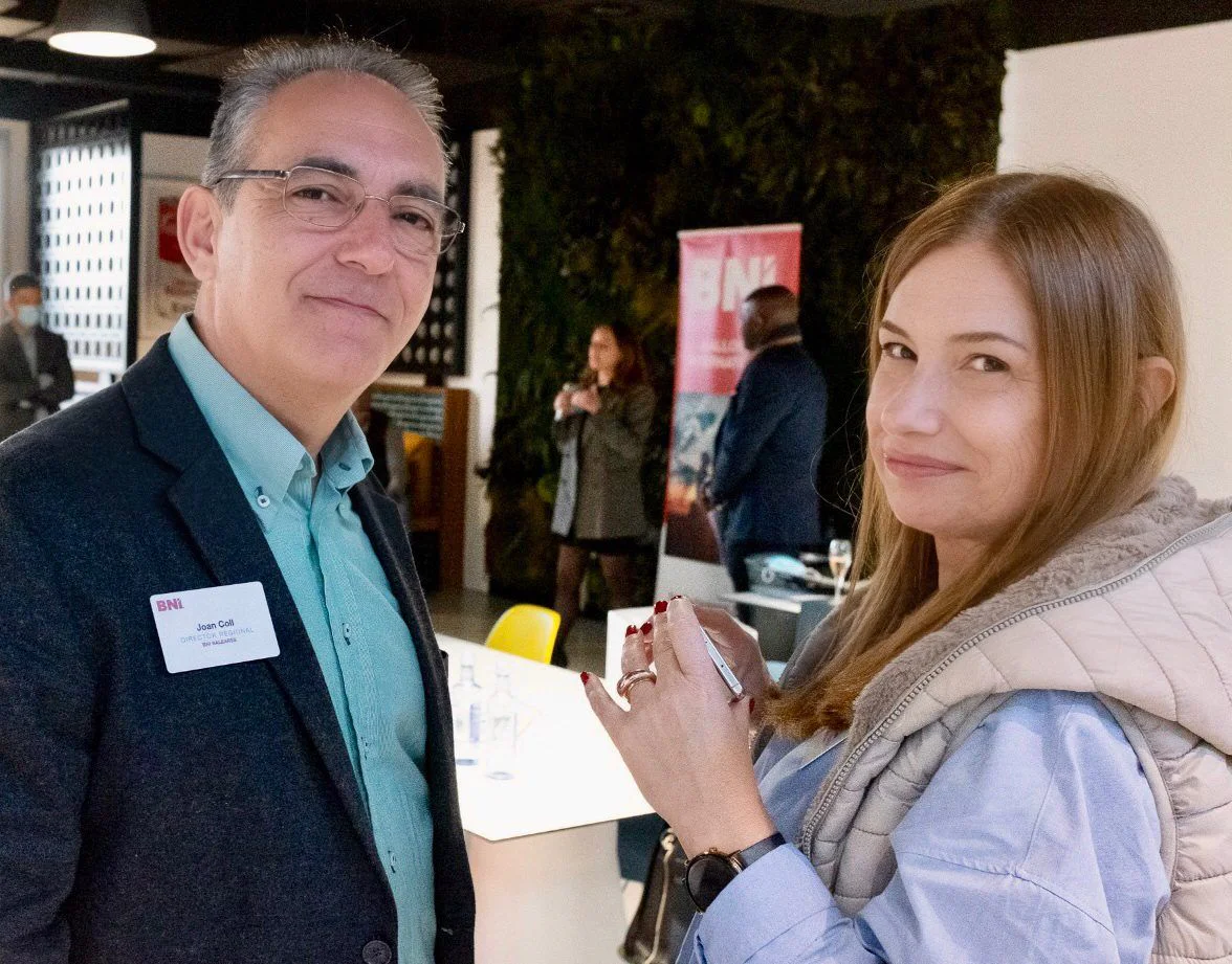 Patricia Martino, Directora Ejecutiva BNI Baleares & Joan Coll, Co-Director Ejecutivo BNI Baleares Patricia Martino, Directora Ejecutiva BNI Baleares & Joan Coll, Co-Director Ejecutivo BNI Baleares
