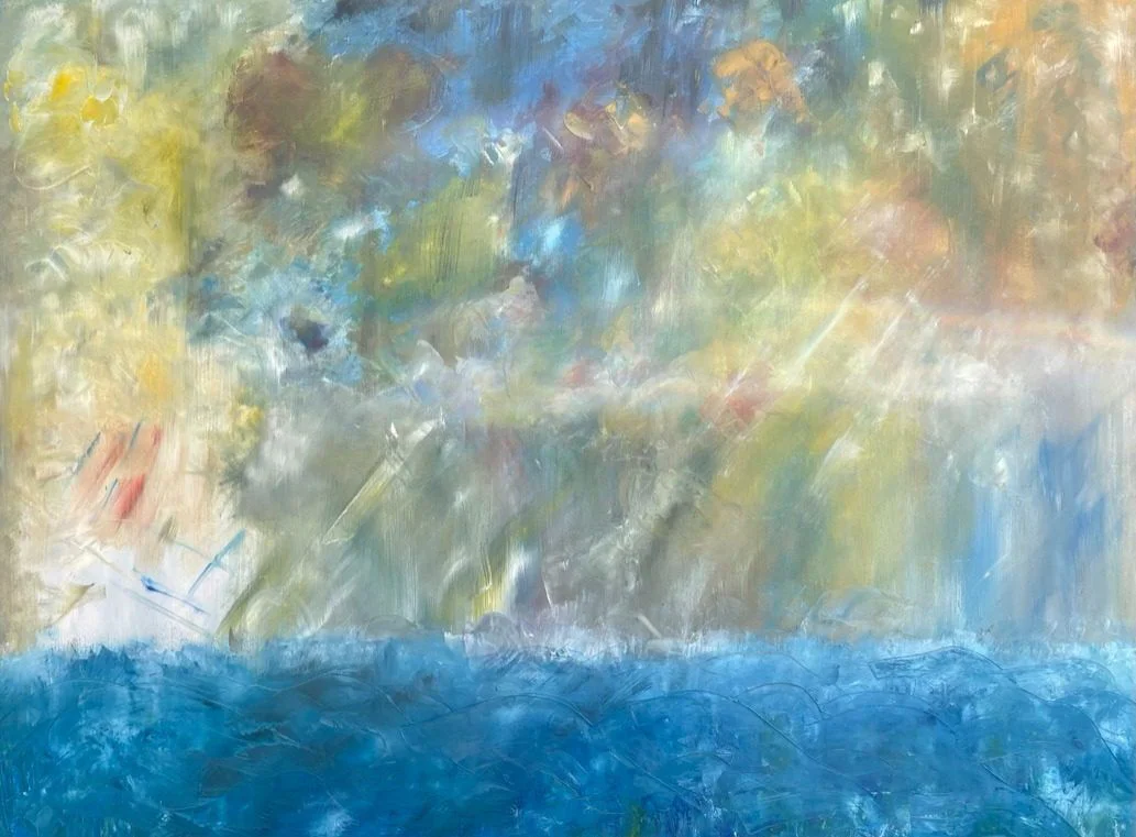 La Tormenta, pintado por Bibiana Gozzard-Franco La Tormenta, pintado por Bibiana Gozzard-Franco