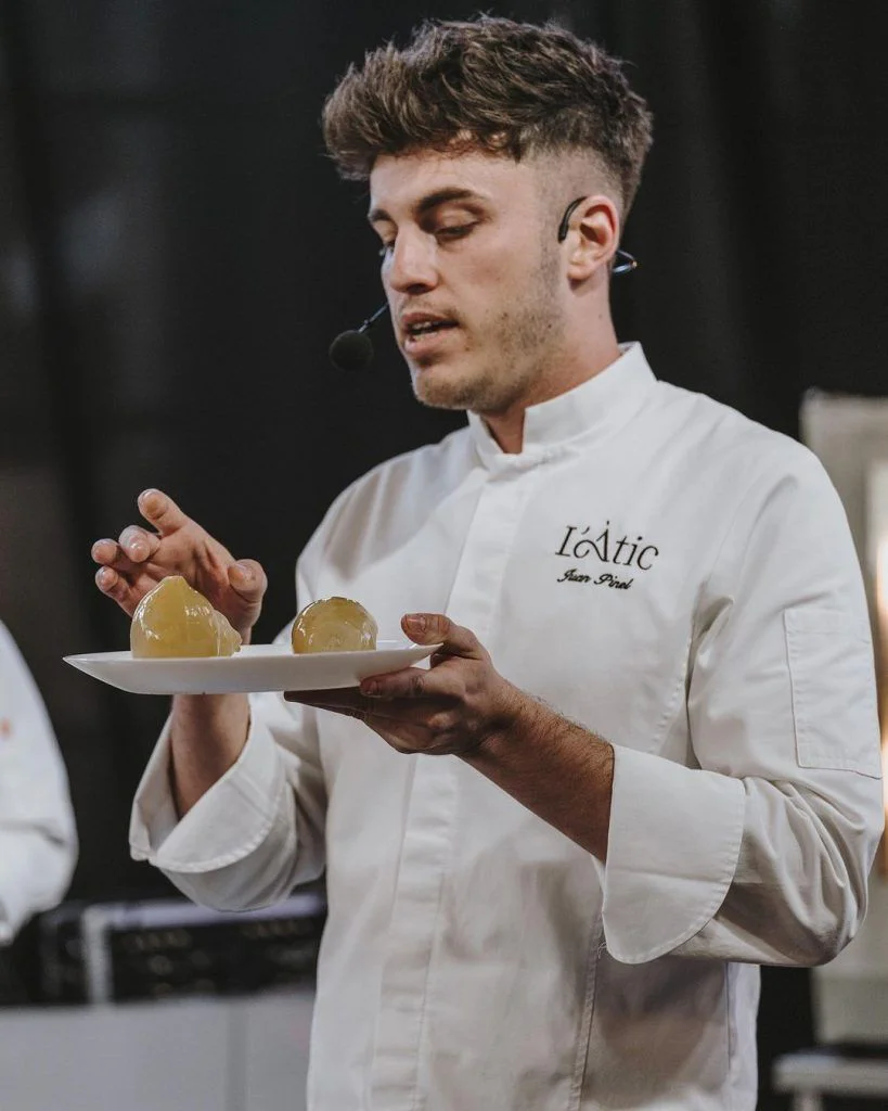 Juan Pinel, Chef Restaurant L'Àtic, Hotel Saratoga https://www.laticrestaurant.com The Ambassadors Sections Juan Pinel, Chef Restaurant L'Àtic, Hotel Saratoga https://www.laticrestaurant.com The Ambassadors Sections