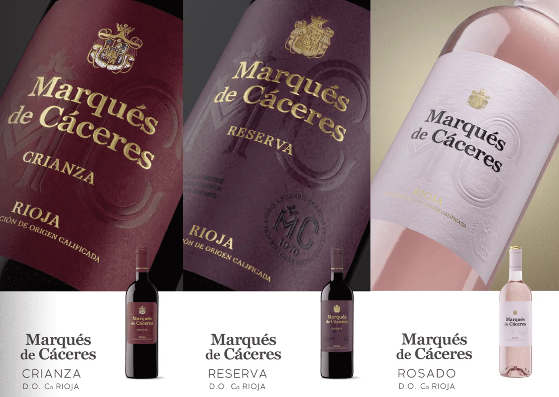 Marqués de Cáceres, Sublime Excellence - The Ambassadors Sections