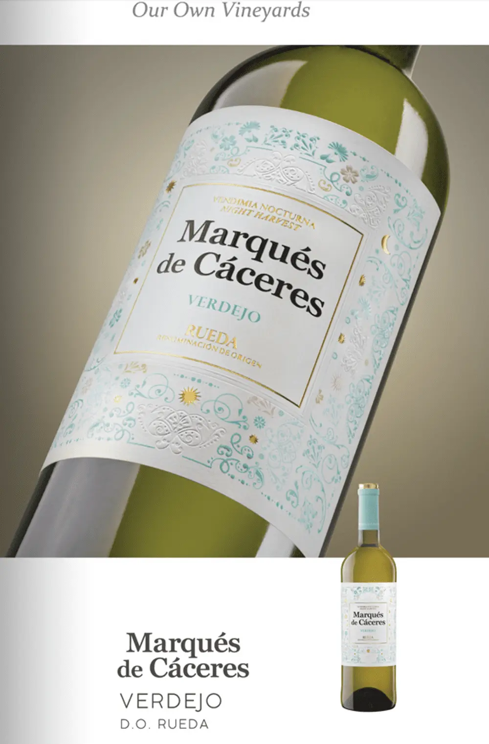 Marqués de Cáceres, Sublime Excellence - The Ambassadors Sections